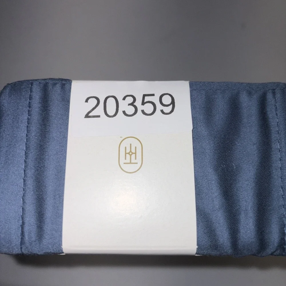 Full 400 Thread Count Performance Flat Sheet Metallic Blue - Threshold: Cotton